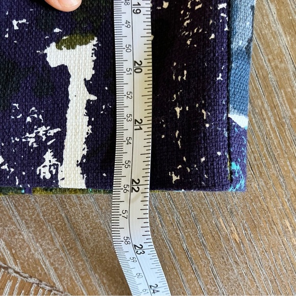 EUC Anthropologie Tabitha Simons Liquid Acres Lined Pocket Pencil Skirt (4) - Picture 11 of 11